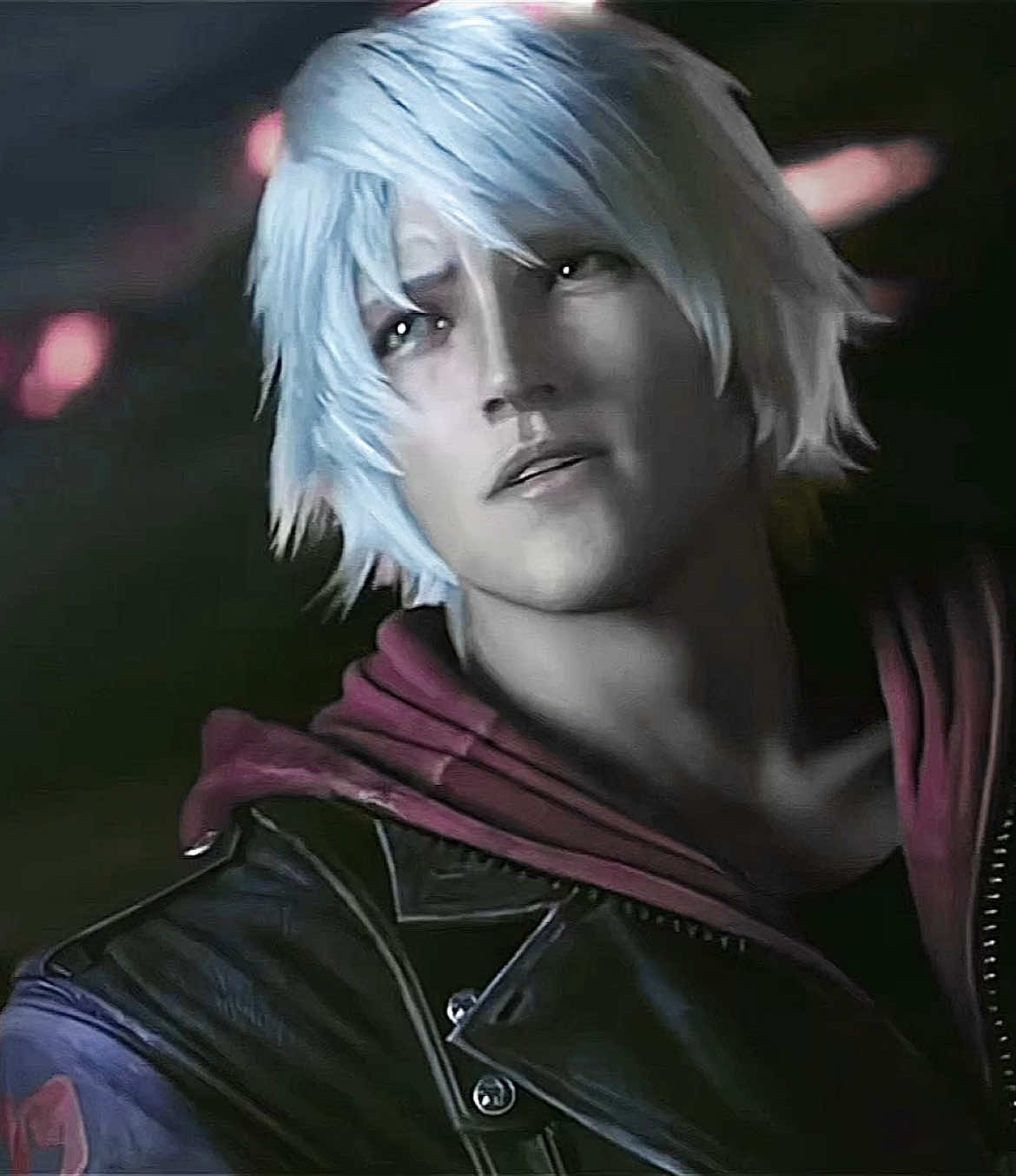 i miss this old hairstyle but his buzzcut in dmc5 is nice too ig #edit #fypシ゚viral #devilmaycry #dmc4 #dmc5 #nero #dmc5 #kyrie #dmc 