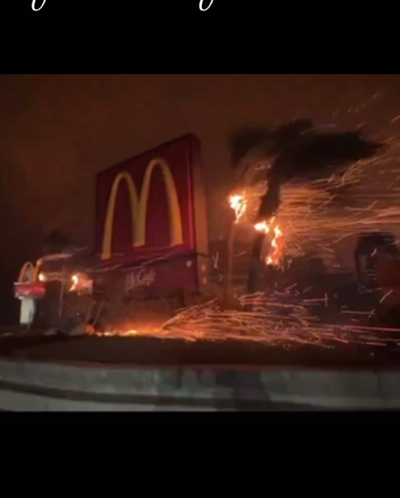 #wildfire #california #mcdonalds #conversation #fire #burning #worldnews 