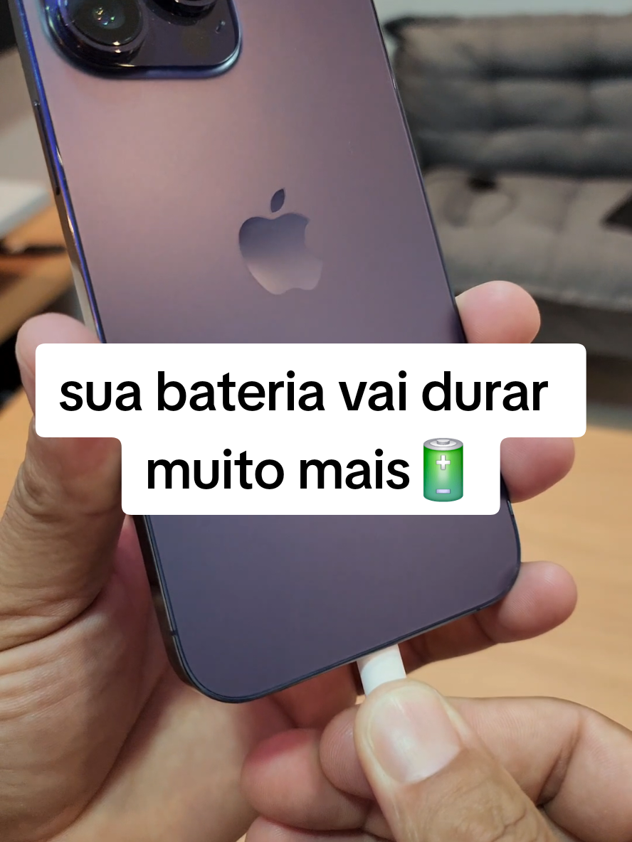 sua bateria vai durar muito mais tempo #dicasdeiphone #iphone #ios 