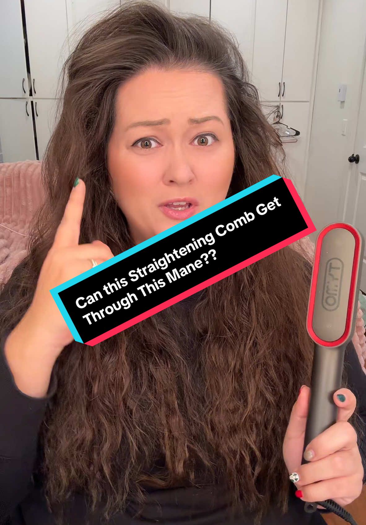 #stitch with @TYMO BEAUTY US  Transform your wild frizzy mane into sleek, shiny perfection with the Tymo ring plus straightening comb! Perfect for frizz control, fast styling, and achieving that salon quality look at home! ##tymo##tymobeauty##straighteningcomb##frizzyhair##silkyhair##hairtransformation##straightener