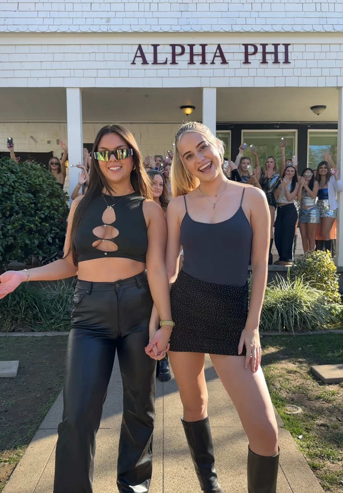 THE FUTURE IS PHI🪩⭐️🛸  #aphi #alphaphi #polish #workweek #recruitment #philoanthropy #sisterhood #AOE #chicostate #sorority #sororityrecruitment #2025 #fyp #foryoupage