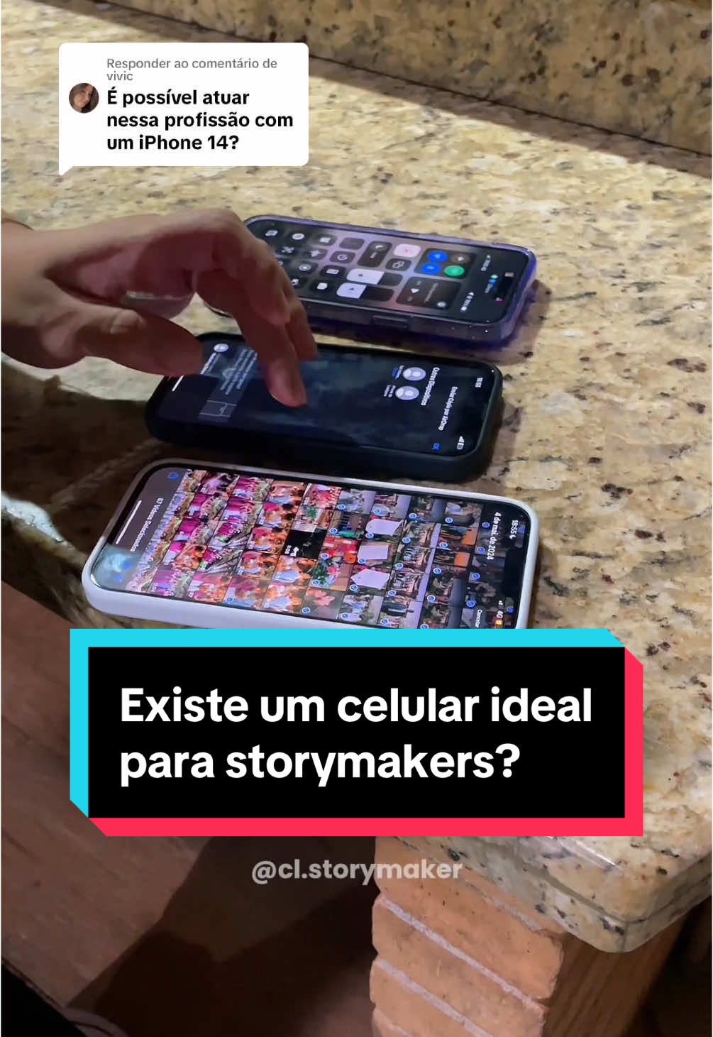 Respondendo a @vivic iPhone 14 é ótimo. se for o Pro ou Pro Max, melhor ainda. porém, o que faz a diferença mesmo é o seu conhecimento ;) #foyoryoupage #viral #foyor #storymaker #iphone #samsung #vaiprofy #fyp 