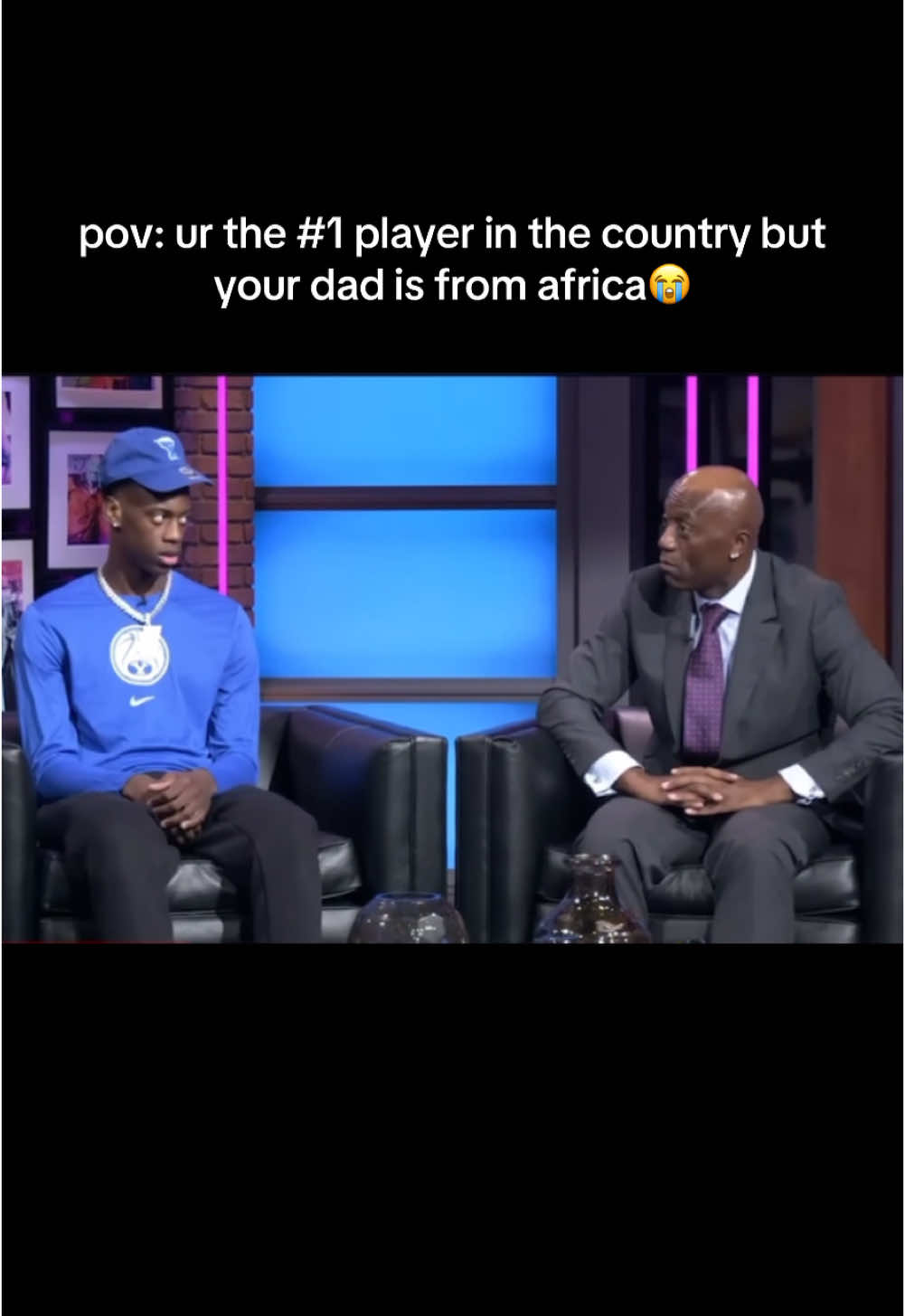 africans don’t play #fyp #viral #ajdybantsa #interview #dad 