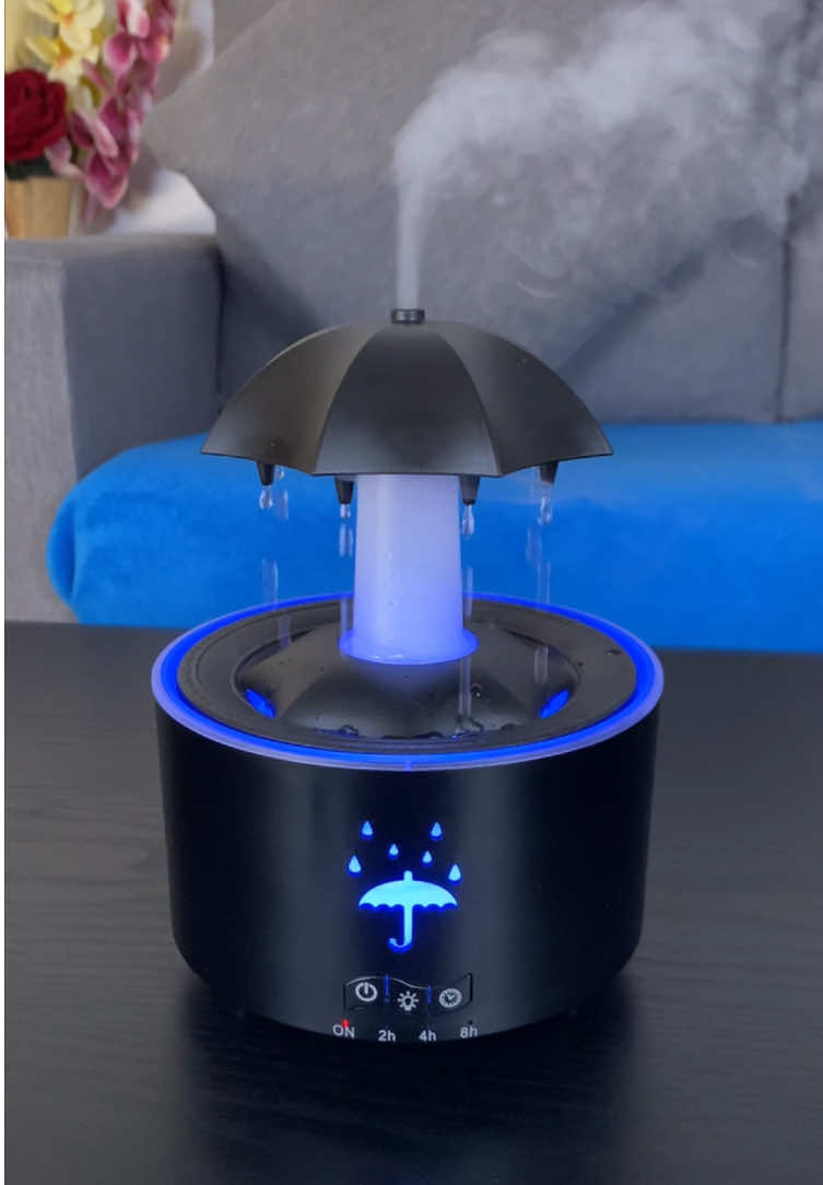 She absolutely loved it!🥰 #humidifier #umbrella #sleep #relax #homedecor 
