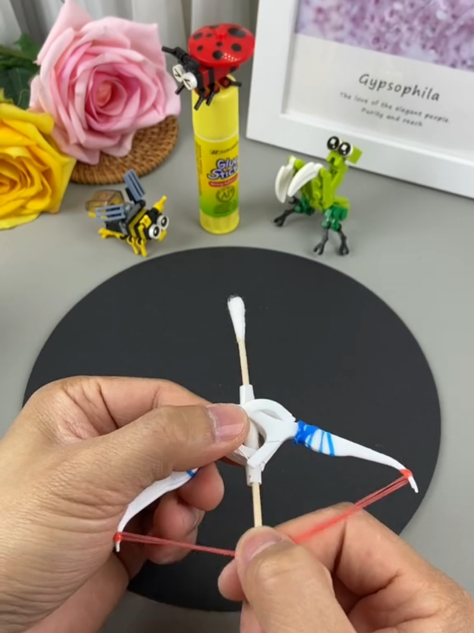 Amazing Parents and Happy Kids Series, Episode 1390: We made a bow and arrow 🏹 using a floss pick as the bow! The arrows? Cotton swabs, of course! Such a simple and hilarious craft to spark creativity and fun! #DIY #RecycledCrafts #KidsCrafts #RecycleAndPlay #SustainableLiving #Upcycle #CraftingWithKids #CreativeKids #EcoFriendlyCrafts #ZeroWasteCrafts #LearningThroughPlay #RecycledArt #CardboardCreations #CraftIdeasForKids #HandmadeCrafts #ActivitiesForKids #PlayMatters #CraftsForKids #RecycleAndReuse #CreativeCrafts #FYP #ForYou #Funny #Fun #FunWithKids #Trending #Viral #CraftyIdeas