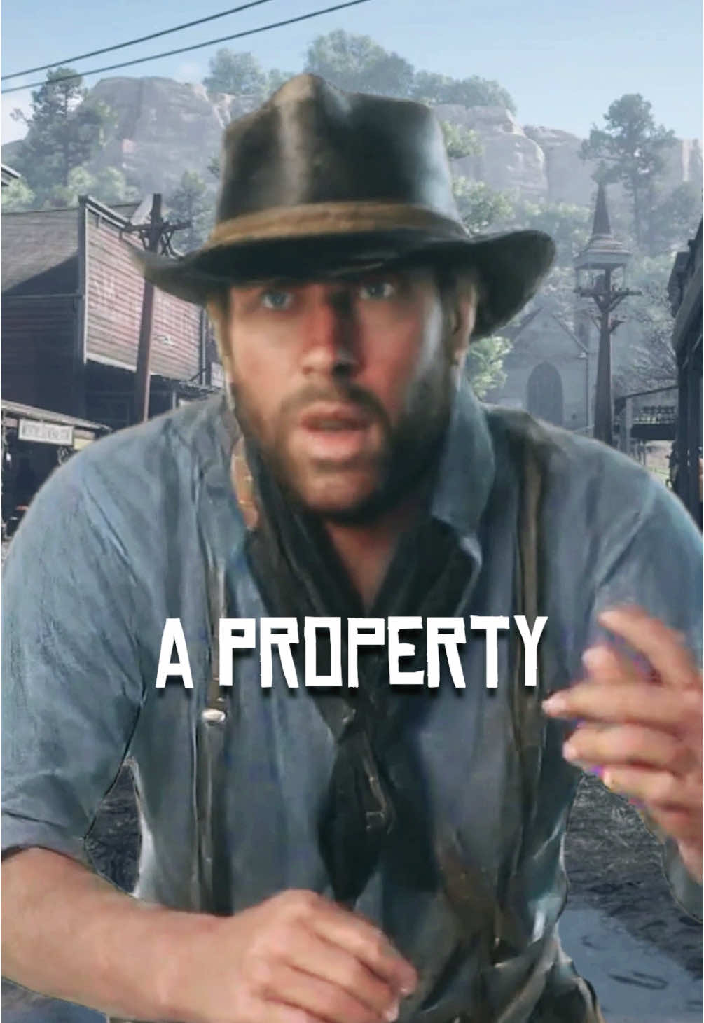 Bro should have bought a property in Tahiti 💀 #rdr2 #reddeadredemption2 #brainrot #memes #fyp 