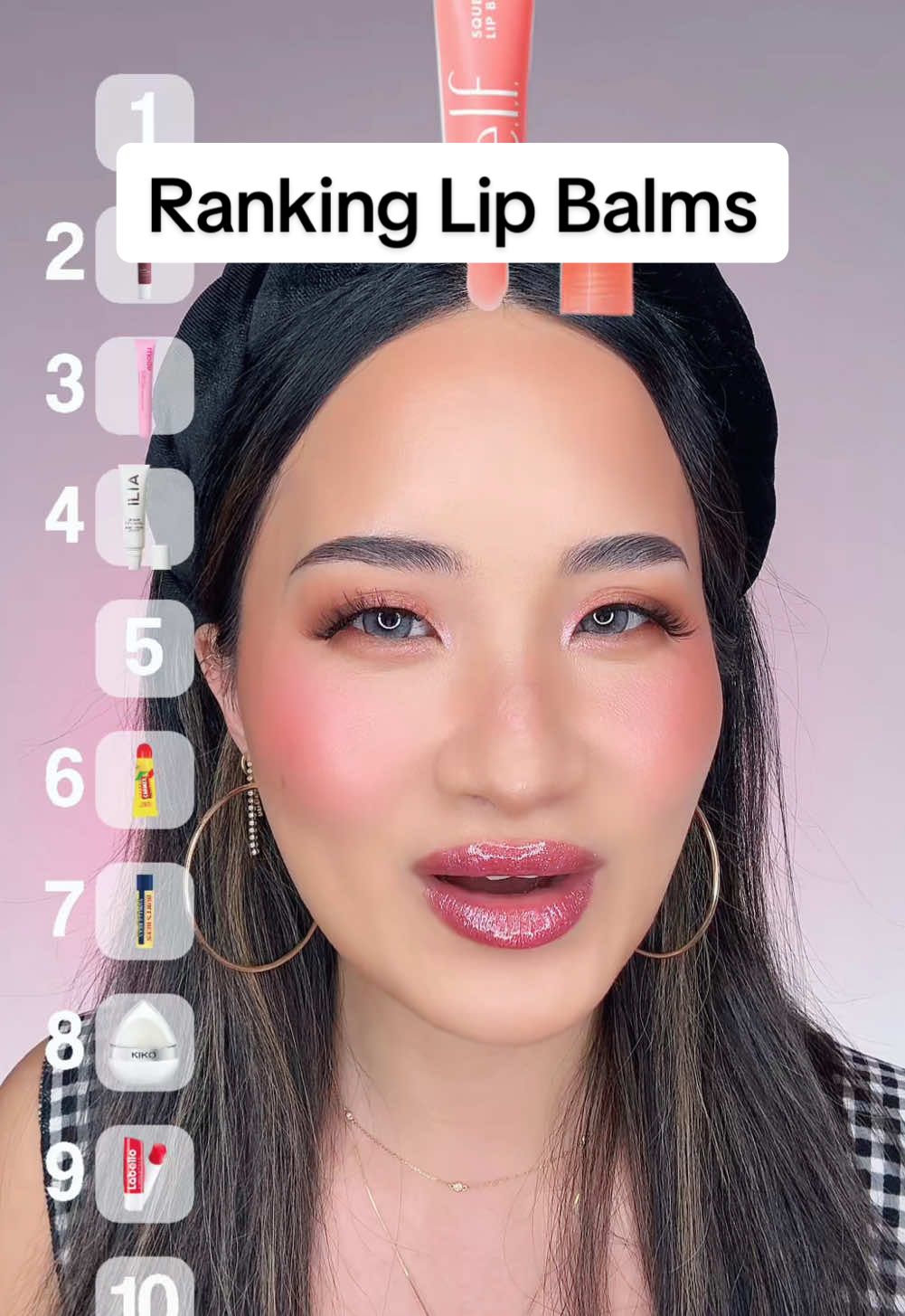 LETS RANK LIP BALMS. My favorite game to play of all times 🙂‍↔️🥴🤓 #ranking #rankingfilter #lipbalm 