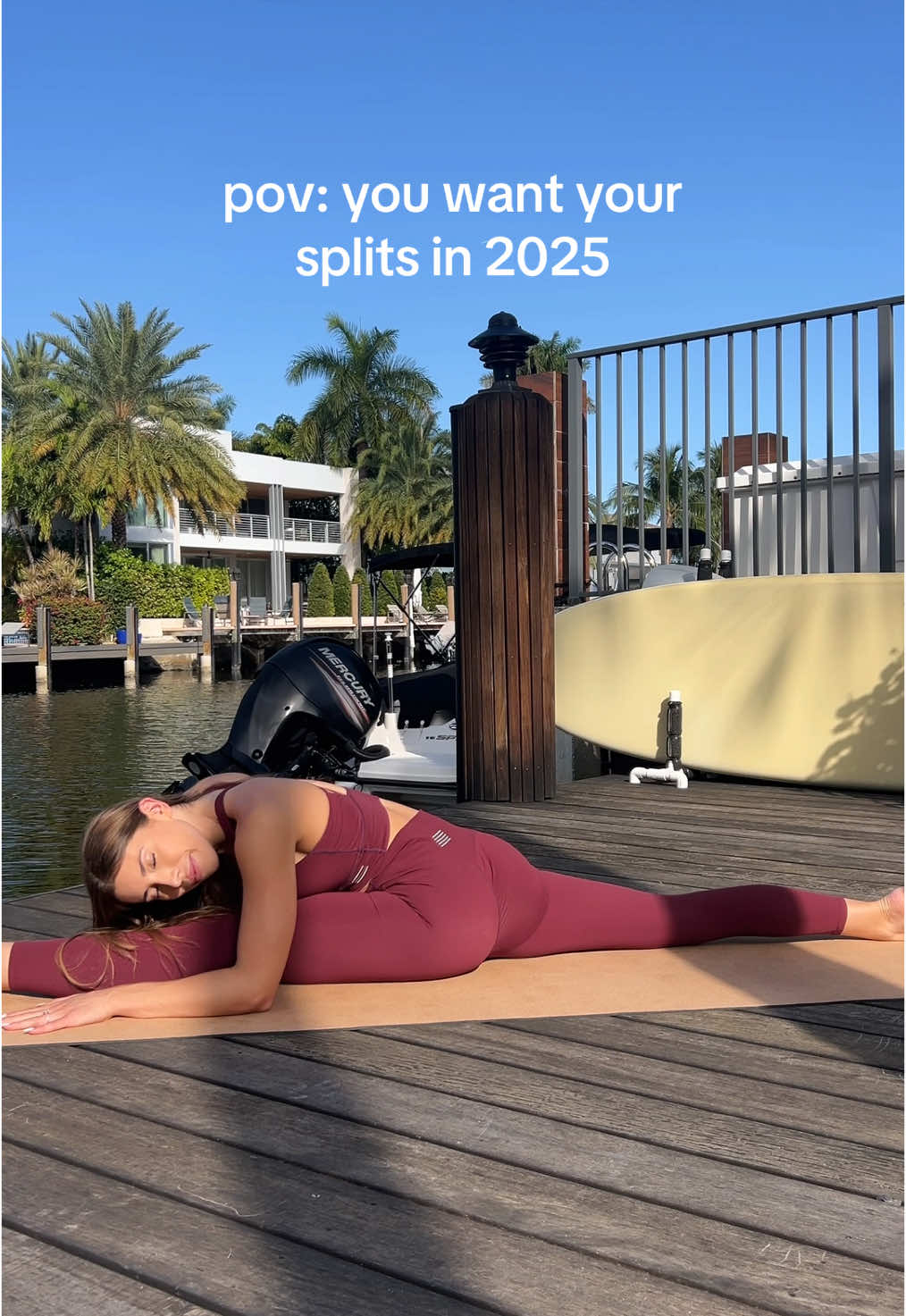 The only splits tutorial you need to increase flexibility & open up the hips🫶🫶do each for 30 sec✨wearing @Kosha Fit 🍒 #athomestretches #flexibilitytraining #flexibilitytips #stretchroutine #splitstutorial 