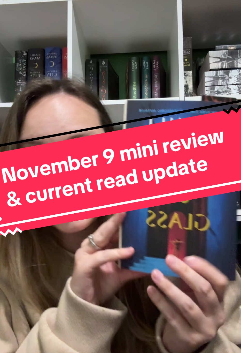 November 9 mini review 🩷 have you read it? #november9 #colleenhoover #throneofglass #sjm