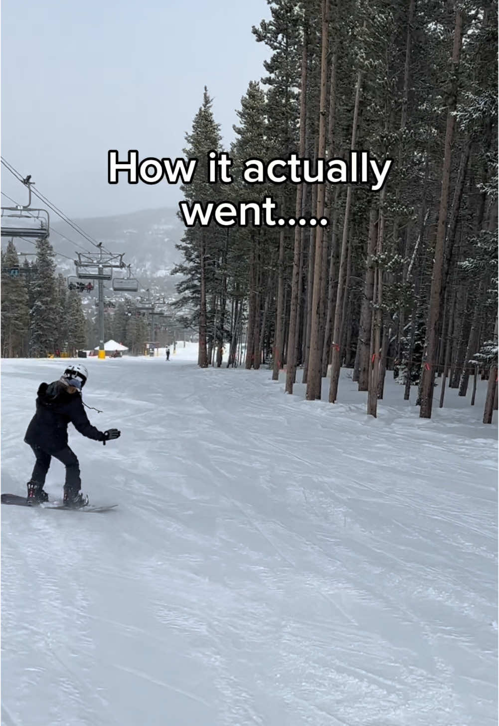 I was way to confident….##trending##blowthisup##snowboarding##snow##colorado##snowboard