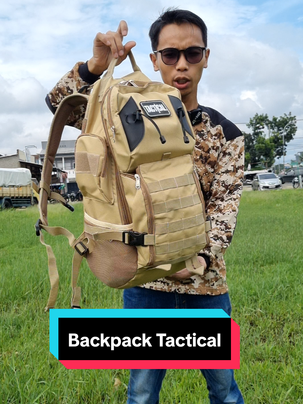 Tas Ransel Tactical Hiu #fmjgroup #tasransel #tashiu #backpack #ranseltactical ##ransel tactical army backpack 