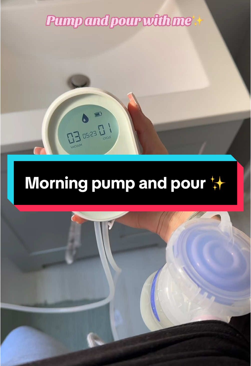 This mornings pump sesh ft my @Pumpables Breast Pumps Genie Advanced 🤍 almost 2 whole pumping journeys with this pump and she still works like a dream 😍 #breastmilk #exclusivelypumping #exclusivelypumpingmom #MomsofTikTok #pumpingmom #oversupply #liquidgold #morningroutine #pumpables #pumpandpour 