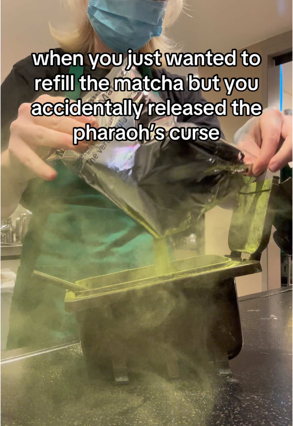 return the slab ah matcha 😪 #fyp #fypシ #fypシ゚viral #algorithm #starbucksbarista #work #barista #baristalife #baristatok #baristaproblems #baristasoftiktok #baristadaily #starbucks #tarbucks #tarbucksbarista #foodservice #foodserviceproblems #closer #retail #pharoah #pharoahscurse #returntheslab #matcha #matchalatte #matchapowder #starbucksmatcha 