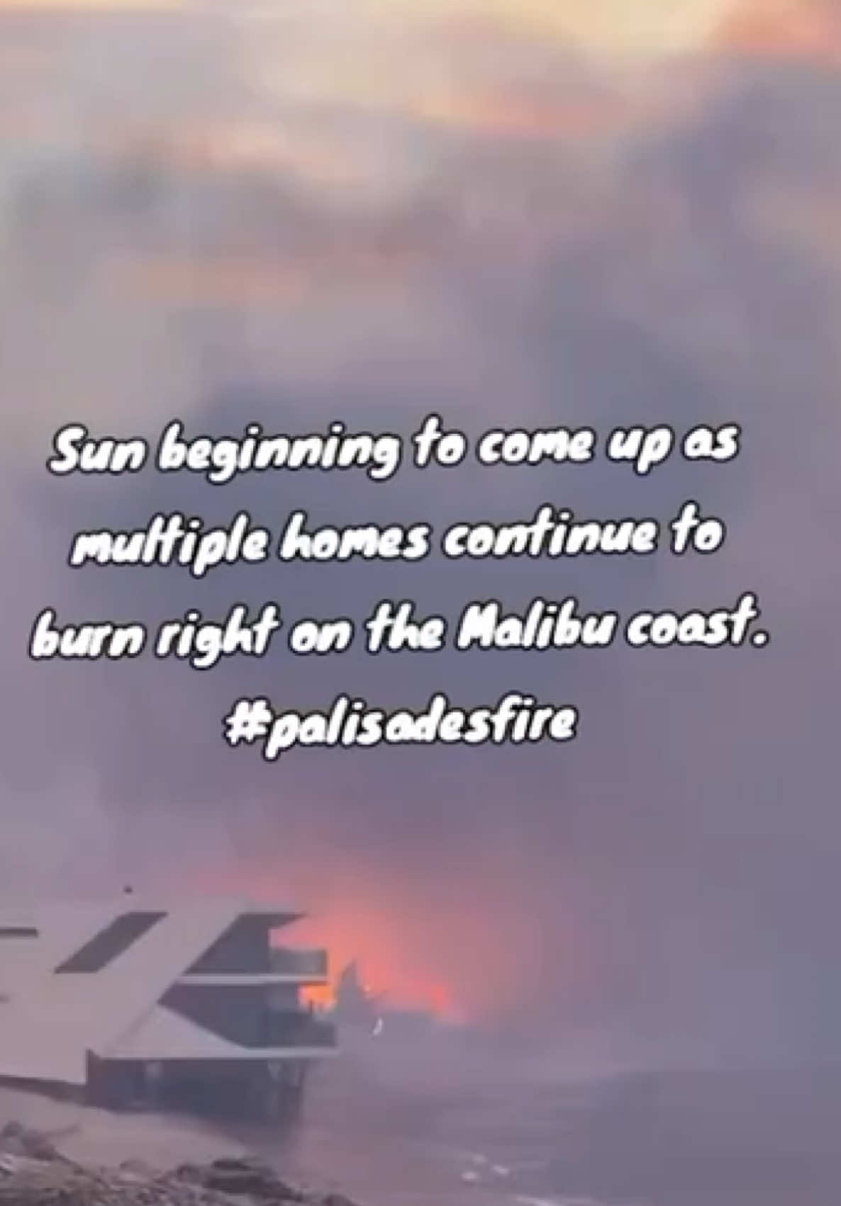 Malibu 💔  #lafire #pasadenafire #pacificpalisades #santamonicafire #smfire #malibufire #malibu 