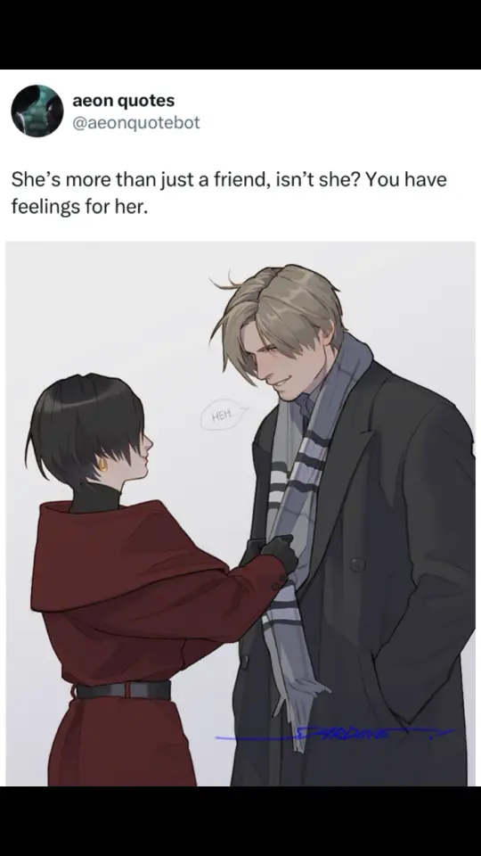 #AEON | they mean everything | #adawong #leonkennedy #leonskennedy #residentevil #residentevil2 #residentevil4 #residentevil6 #residentevil2remake #re #re2 #re2remake #re4 #re4remake #re6 #adaxleon #ada #leon | credits to : @kjr0313 and @aeonquotebot on X