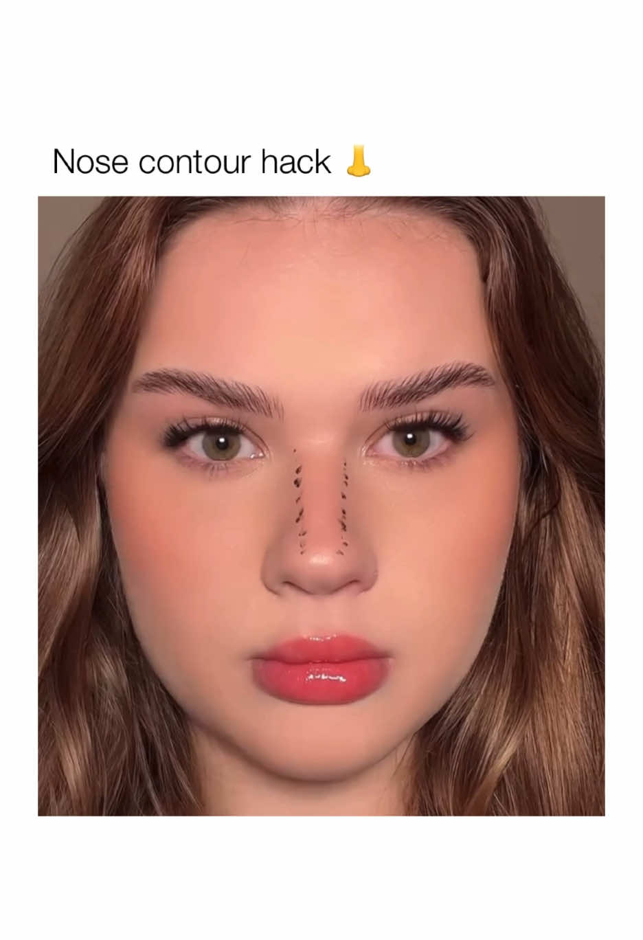 Save this hack to try out later!✨ @Klaudia #contour 