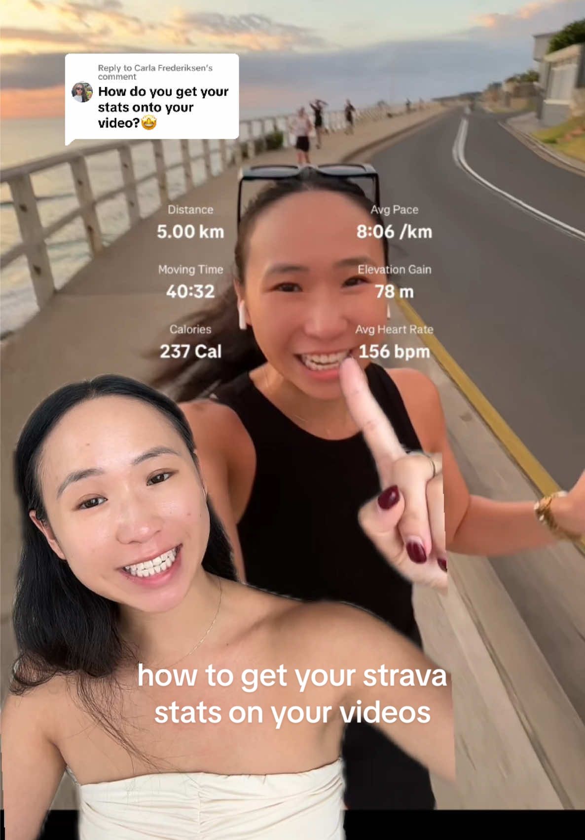 Replying to @Carla Frederiksen CapCut is the key and it’s free #beginnerrunner #howto #runningtips #contentcreatortips #editingtips #strava #greenscreenvideo 