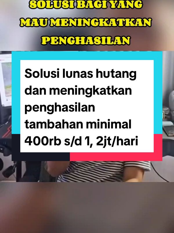 SOLUSI BAGI YANG INGIN MENINGKATKAN PENGHASILAN  CARANYA DENGAN MUDAH  KLIK LINK YANG ADA DI BIO #peluangbisnis #lunashutangriba #pengusahaantiriba #nambahpenghasilandarirumah#potensihariamingguanbulanan #fullonline #komunitassahara #saharacianjur #ceprabestsyariah82 #CapCut 