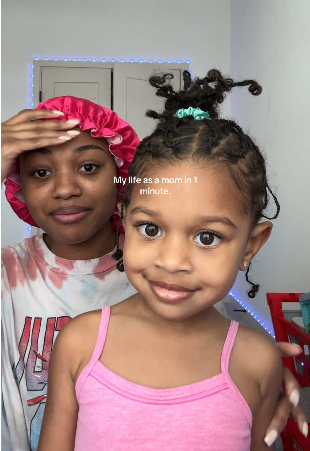 I just wanted to show you guys her hair 😊🥲 #toddlersoftiktok #protectivestyles #MomsofTikTok 