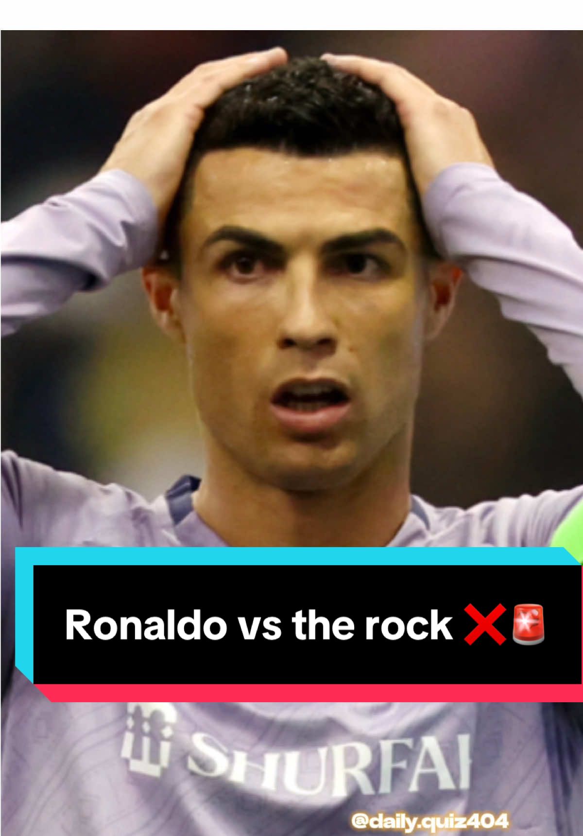 CR7 and the rock ❌ #cr7 #therock #irinashayk 