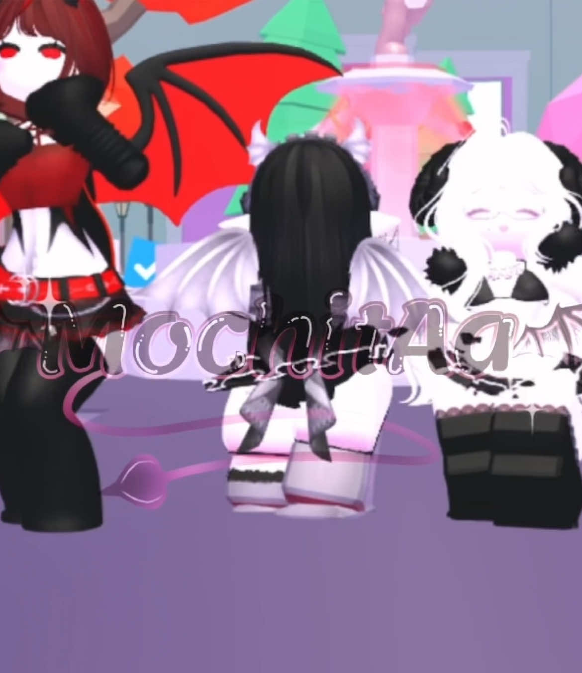 Faltó una pero ya fue con mis amigas 💗@💗~Arisha_Doll~💗 (la otra no la tengo en tt ) //cr: @⏤͟͟͞͞♡K7_Lazuu☆⏤͟͟͞͞❥♡ amo tus trend💗//#roblox #fly #quesitoconpapita #parati