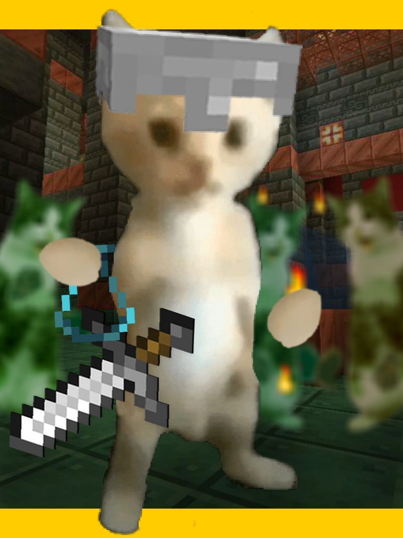 Miguel X Trial Chambers #fyp #cat #animation #Minecraft #minecraftmemes