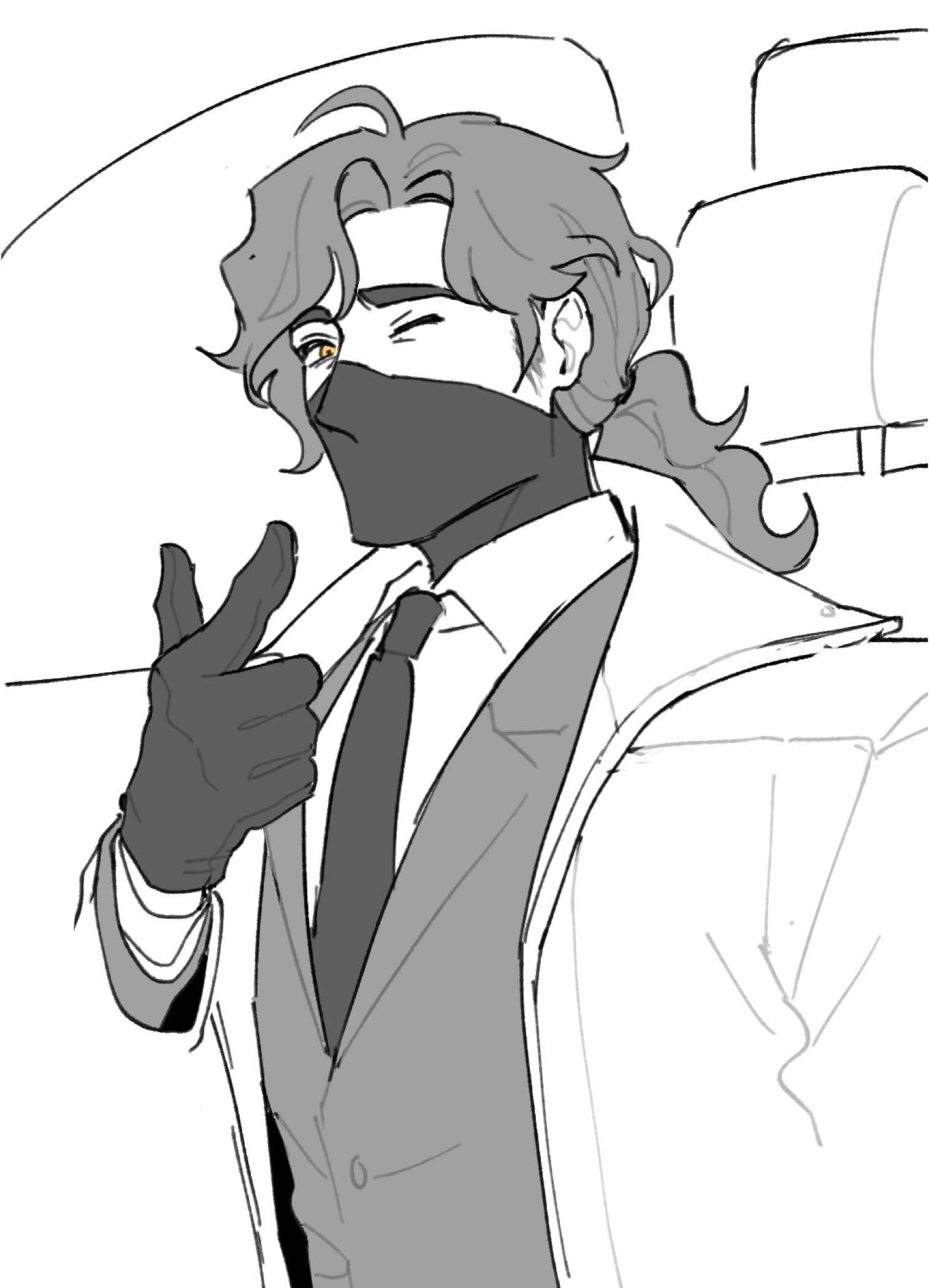 dont ever engage in small talk you will die #oc #originalcharacter #artistsoftiktok #artph 