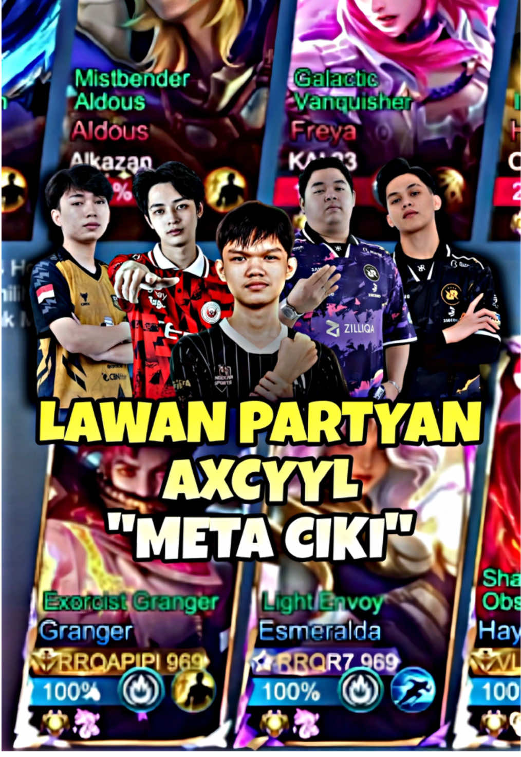 Keseruan party Anomali nabrak partyan Axcyyl Meta Ciki, jadi seperti ini guys cara counternya dan perhatikan rotasinya guys #MobileLegendsBangBang #MLBB #MLBBSkinGifts 