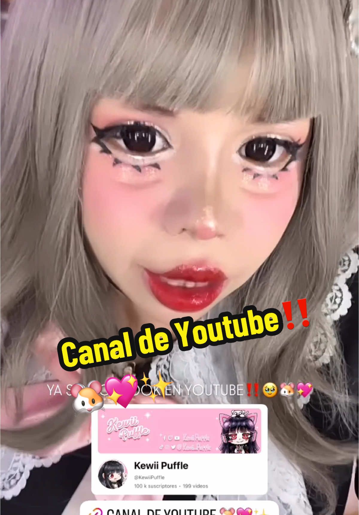 Cuycitos vayan a mi Canal 🐹💖✨ #kewiipuffle #chicacuy #cuy #otaku #arequipa_peru🇵🇪 #cosplay #kawaii 