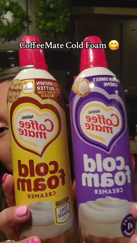 the new coffeemate cold foam at Walmart is SO GOOD 😋😍 @Coffee mate @Walmart  #trending #coffeemate #coldfoam #Walmart #walmartfinds #fyp #icedcoffee #Foodie #coffee #girltok 