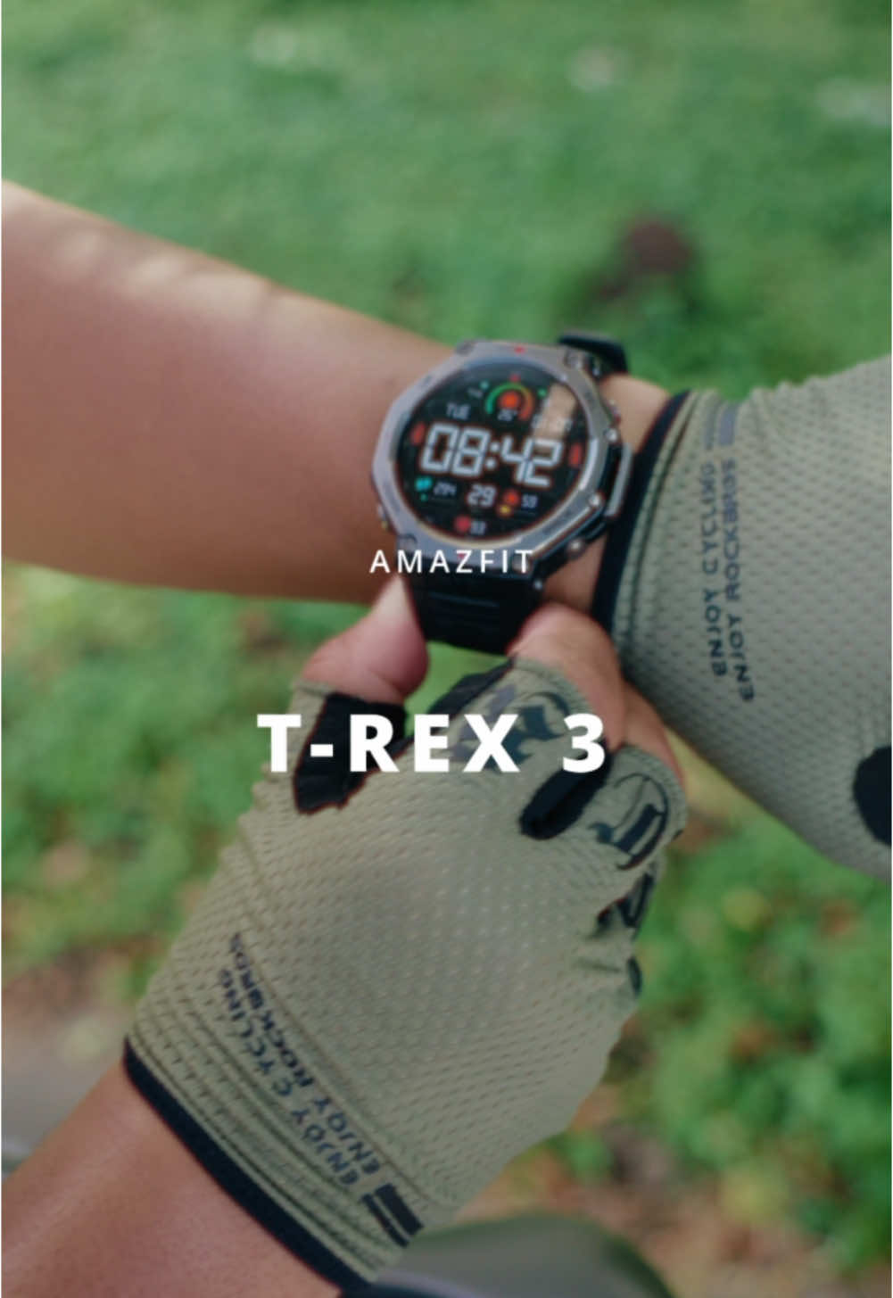 AMAZFIT T-REX 3 | THE PERFECT SMARTWATCH FOR CYCLISTS #amazfit #amazfitph  #amazfittrex3 #amazfitgpssmartwatch #amazfitsmartwatch @AmazfitPH 