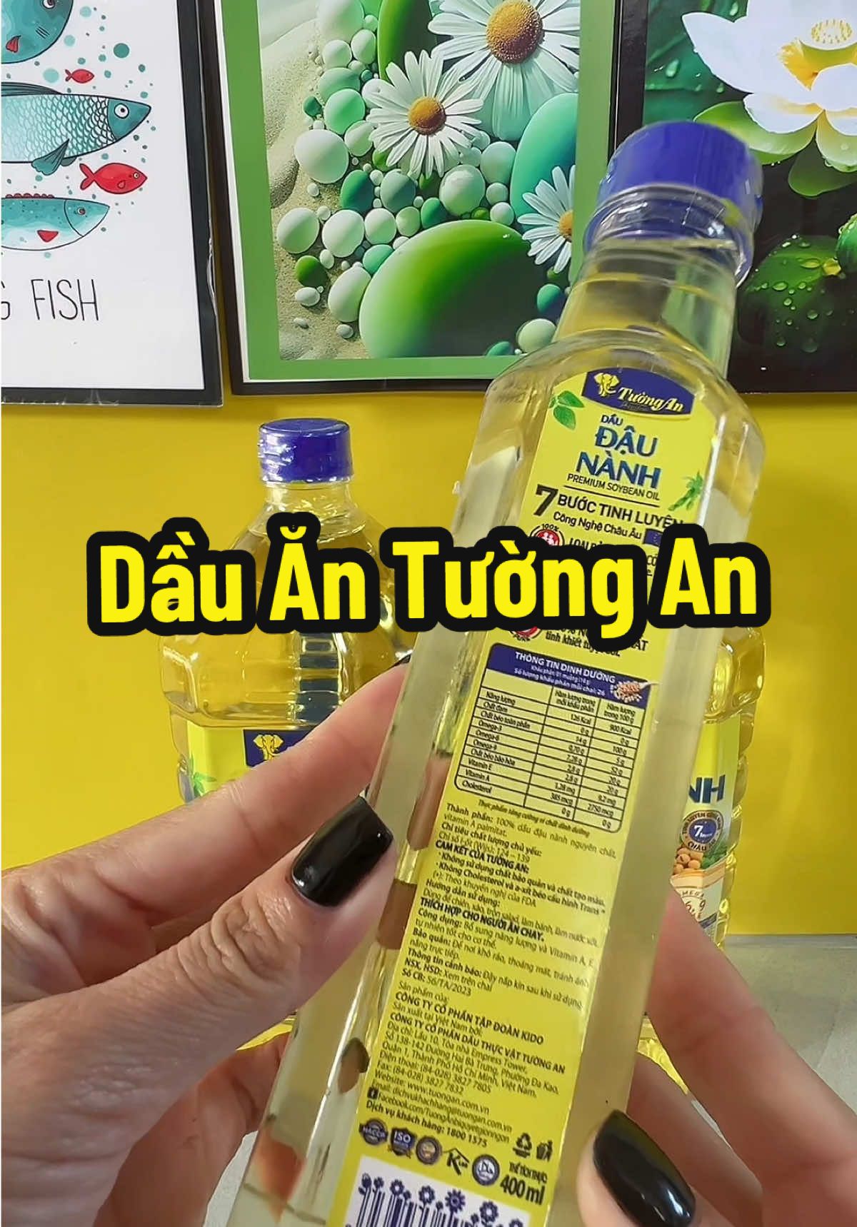 Dầu Đậu Nành Tường An Nguyên Chất 4L tặng 400ml #dauan #dauantuongan #maitaphoa2024 