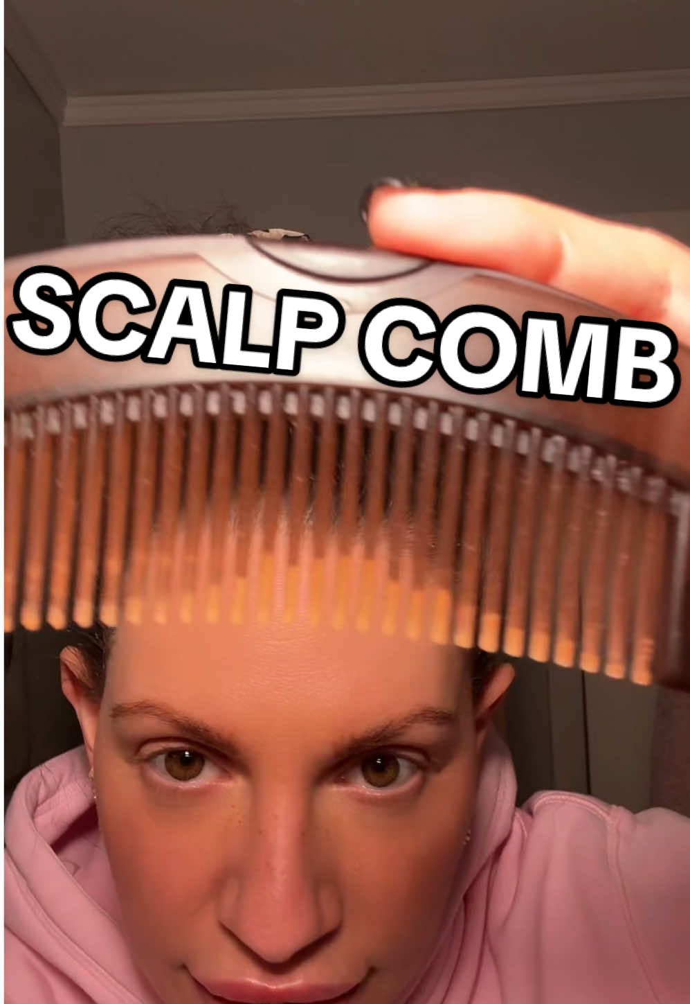 Replying to @Auntie Dee💕⭐💫 y’all get so creative with these theories #haircomb #scalpexfoliation #hairhelp #scalpcare #dandruff #dryscalp 