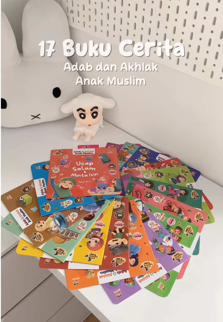 Buku sebagus ini dan semanfaat ini cuma 90 ribuan, udah gitu dapet 17 judul buku tentang adab dan akhlak anak muslim dengan contoh sederhana, warna dan tulisan full colour dan jelas, cusss samaan, biar gak bingung mau dongeng apalagi 😁🫶✨  @Flava bookstore  #buku #bukuanak #bukudongeng #bukuedukasianak 