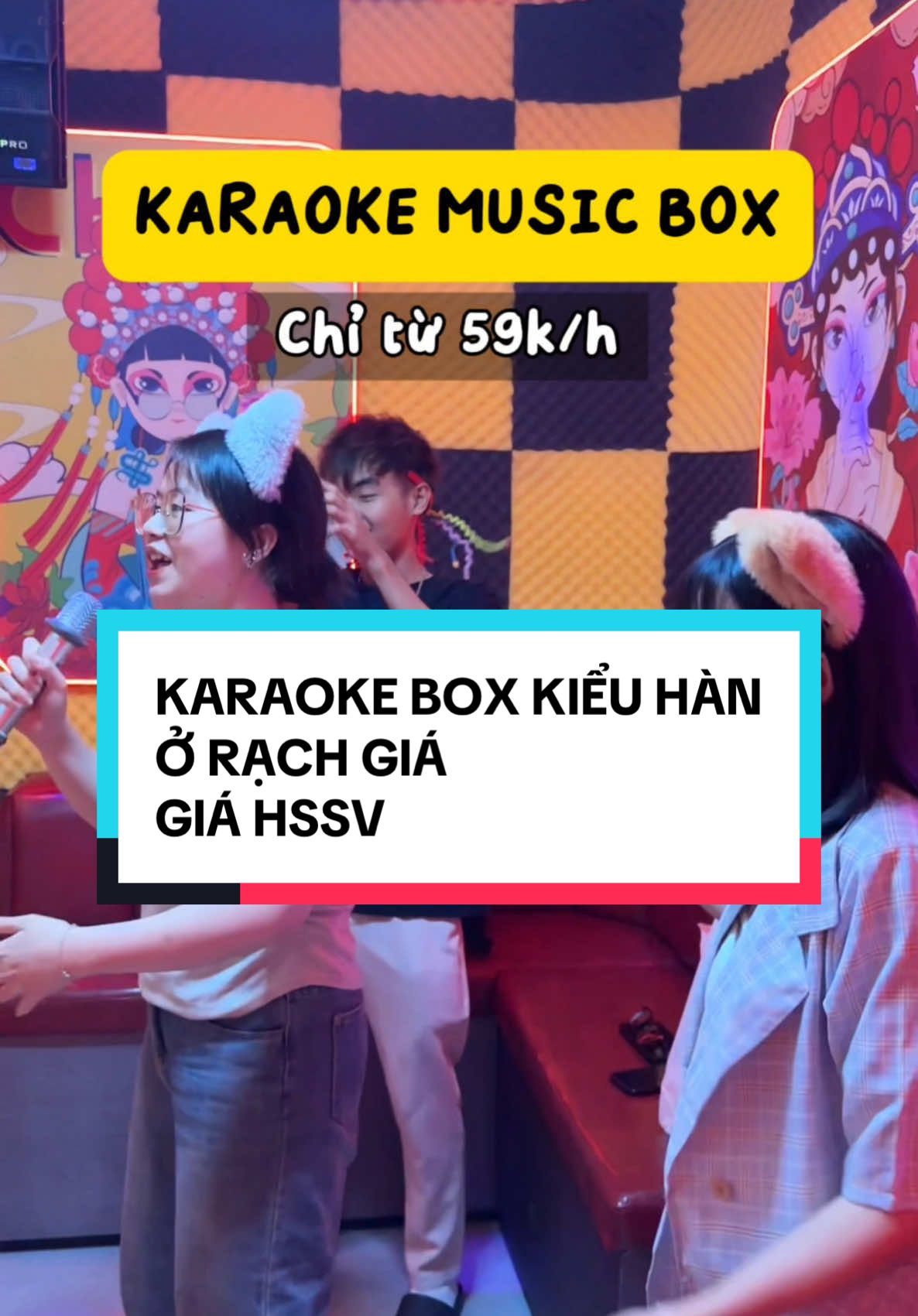 Đi hát karaoke kiểu Hàn khum? Giá 59k/h #viral #karaoke #thanhlaca #review #diadiemvuichoi 