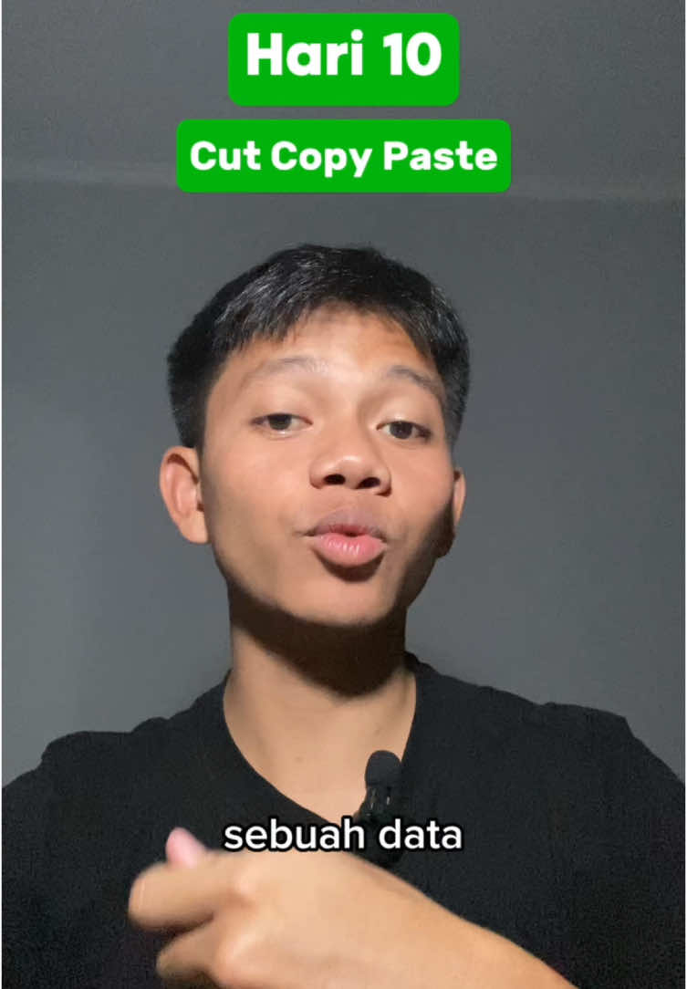 Day 10 Hari ini gua sharing tentang suatu hal yang basic, yaitu bagaimana caranya cut, copy, dan paste sebuah data  #fyp #excel #exceltips #exceltutorial #belajarexcel #temenngexcellu 