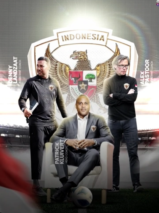 kalau kalian tidak suka pelatih lihatlah siapa asistennya 🇮🇩🦅 #patrickkluivert #dennylandzaat #alexpastoor #timnasindonesia #worldcupqualifiers #fyp #ranzcrt48 