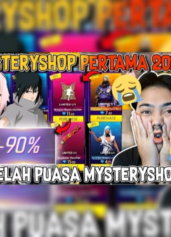 mysteryshop keluar besok ygy, siapin dm kalian😎🔥 #raffzz #freefire #collaboration #naruto #mysteryshop #tranding #fypツ #fyp