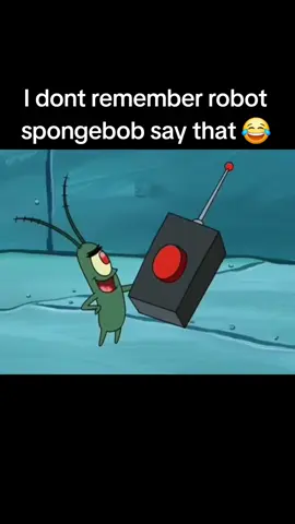 robot spongebob is wild 