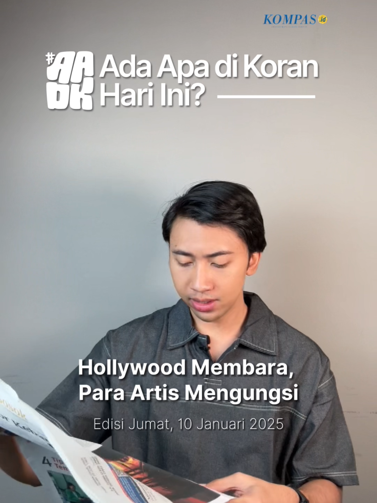 Kebakaran lahan musiman California tahun ini menghancurkan pusat film Hollywood. Para bintang dunia ikut mengungsi karena rumah mereka hangus dilalap api. #AADK #AdaApadiKoran #DailywithKompas #Hollywood #LosAngeles #HollywoodHills #LAFires