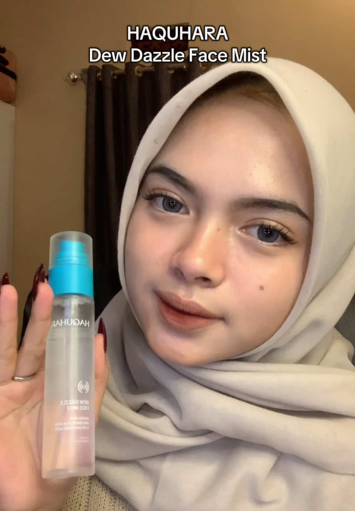 bikin kulit wajah segar sepanjang hari 🤩 #xyzbca #facemist #haquhara 