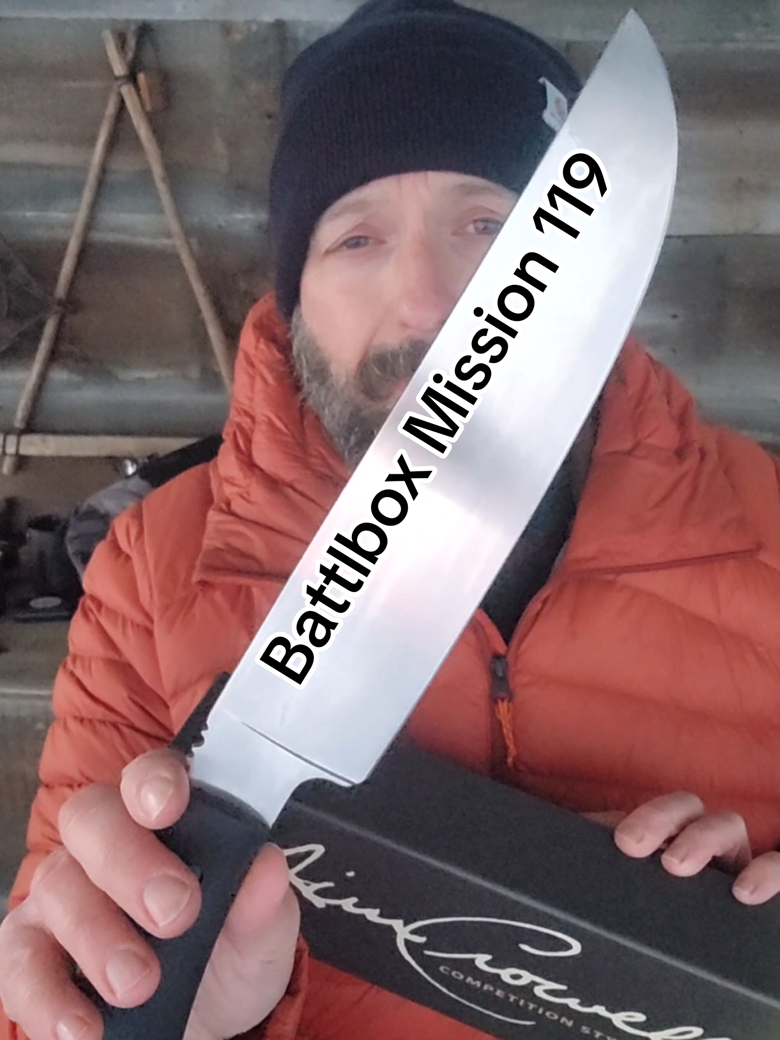 Just for fun, I decided to EDC whatever knife was in @BattlBox Mission 119. I decided to do this before I knew what was in the box. I was surprised to see an Opinel #8 and a 14½ inch Jim Crowell Competition Chopper. Great box this month.New subscribers can save 15% with discount code RIVER15 https://shorturl.at/YKOVM #burningriverbushcraft #battlbox #mission118 #survivalsubscriptionbox #survival