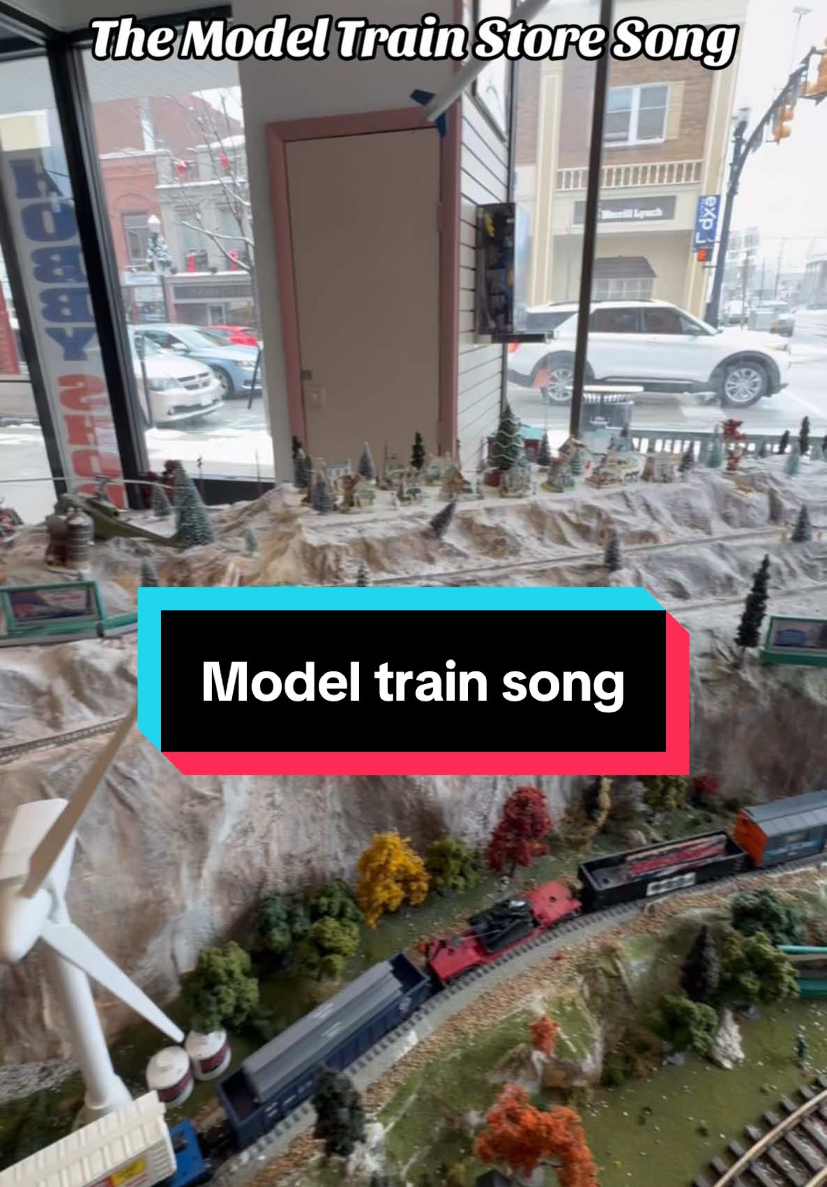 The model train store song #modeltrains #modeltrain #train #hobbyshop #traintok #indianapa #westernpa #pittsburgh #pennsylvania #yinzer #iup 