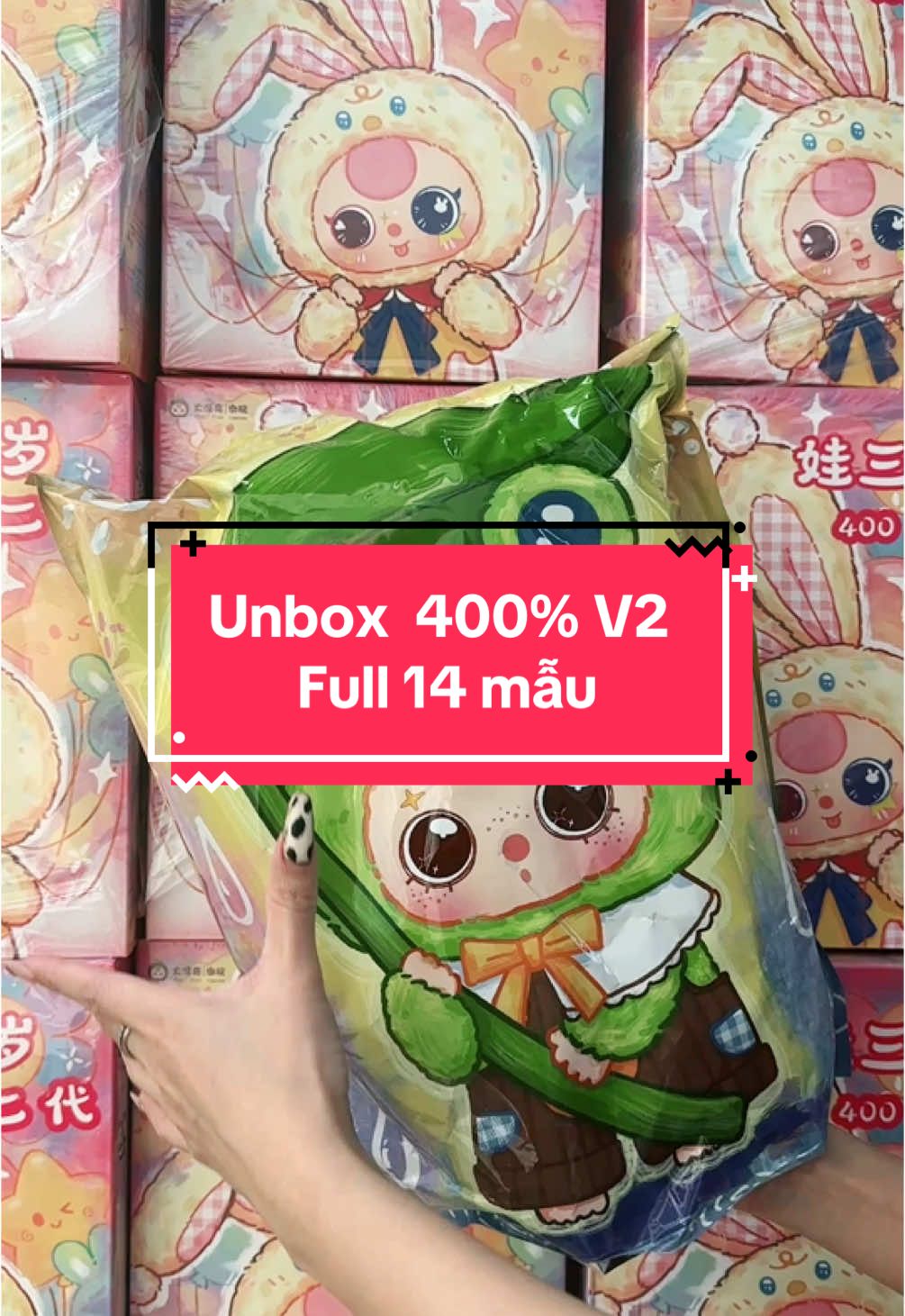 BABY THREE 400 V2  full 1️⃣4️⃣ mẫu #v2 #babythree #unbox #blindbox 