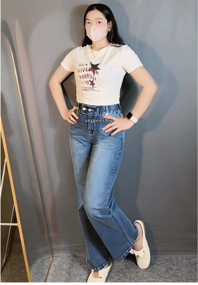 Rekomendasi jeans cewe bagus bgt bahan tebal jahitan rapih🔥🫰🏻 #jeanswanitahighwaist#jeanshighwaist#jeansoutfit#lewatberanda#lewatberandafyp 