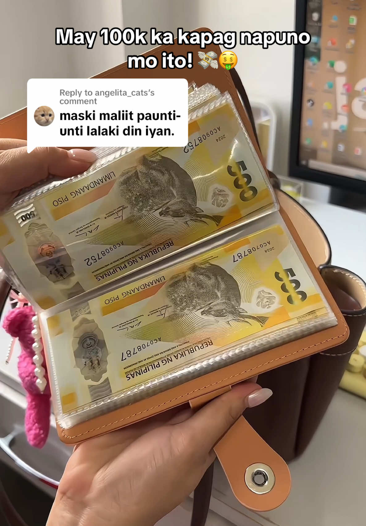 Replying to @angelita_cats simulan mo na ang ipon goals mo wag puro gastos mars! 🤑💸 #iponchallenge #savingschallenge #moneysaving #newyearsresolution 