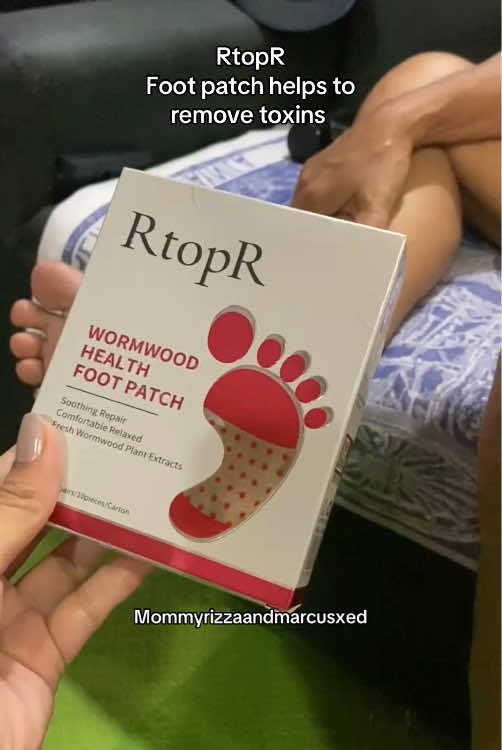 RtopR Foot patch helps to remove toxins wormwood  deep cleansing foot patch #footpatch #wormwoodfootpatch #rtopr #rtoprfootpatch 