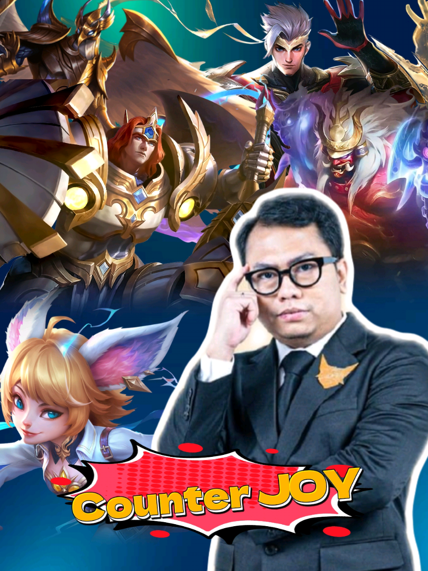 Fixx! Counter Joy itu Tigreal ! #MLBB×HUNTERHUNTER #MobileLegendsBangBang #mlbbnewskin #mlbb #counterjoy #harithkillua  #kbggwp #fyp 