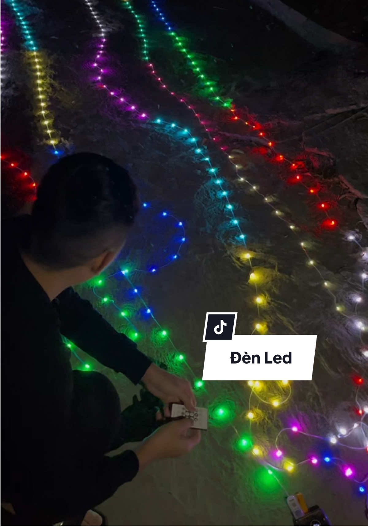 Dây led 16 triệu màu này có mấy chục thôi #hai2268 #denled #denled16trieumau 