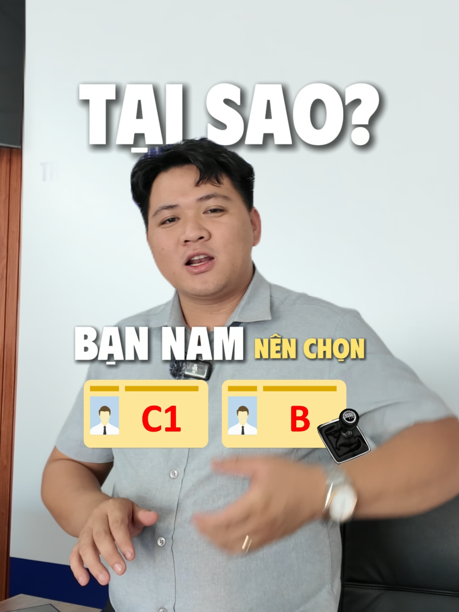 Các bạn nam nên lựa chọn bằng B số sàn hay C1 là tối ưu? #maivanthuong #daylaixebinhduong